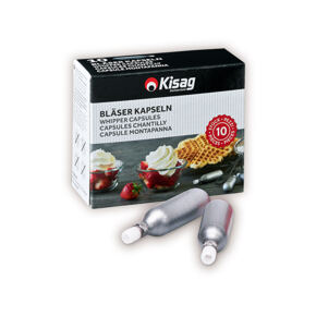 Capsules Kisag pour émulsionneurs de crème 