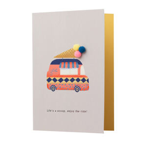Faltkarte Camper, 
enjoy the ride 