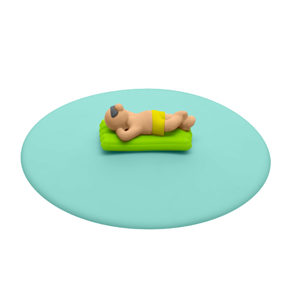 Matelas "matelas" Beach boy 