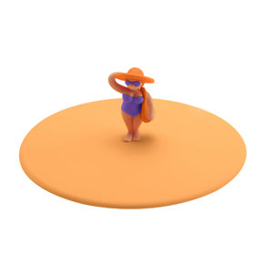 Beach Girl "Theresa Bag" 