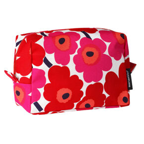 Nécessaire grand
blanc/rouge 