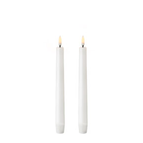 LED Stick Candle 2er
white 20 cm 