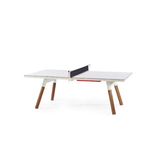 Table de ping-pong blanche220 cm 