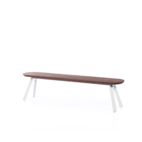Banc blanc 180 cm 