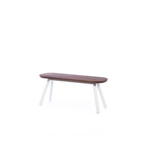 Banc blanc 120 cm 