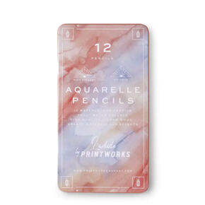 Colored pencils watercolors
set of 12 
