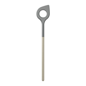 Pointed spoon with nylon hole
beige 30 cm 