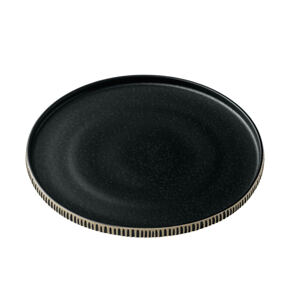 Assiette plate 21cm
noir/blanc 
