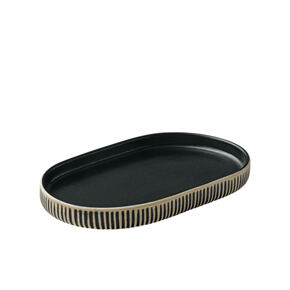 Plaque 18 cm
noir/blanc 