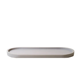 Tablette pour distributeur de savon
gris 