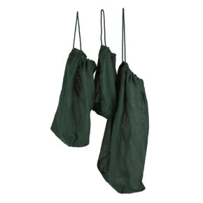 Stoffbeutel Food 
3er Set, grün 
