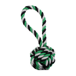 Hundetoy  Schleuderball
grün/schwarz 