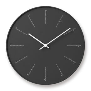 Wanduhr Divide Raster
schwarz 