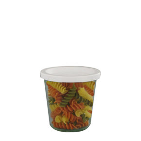 Couvercle blanc pour verres Ø 8 cm 