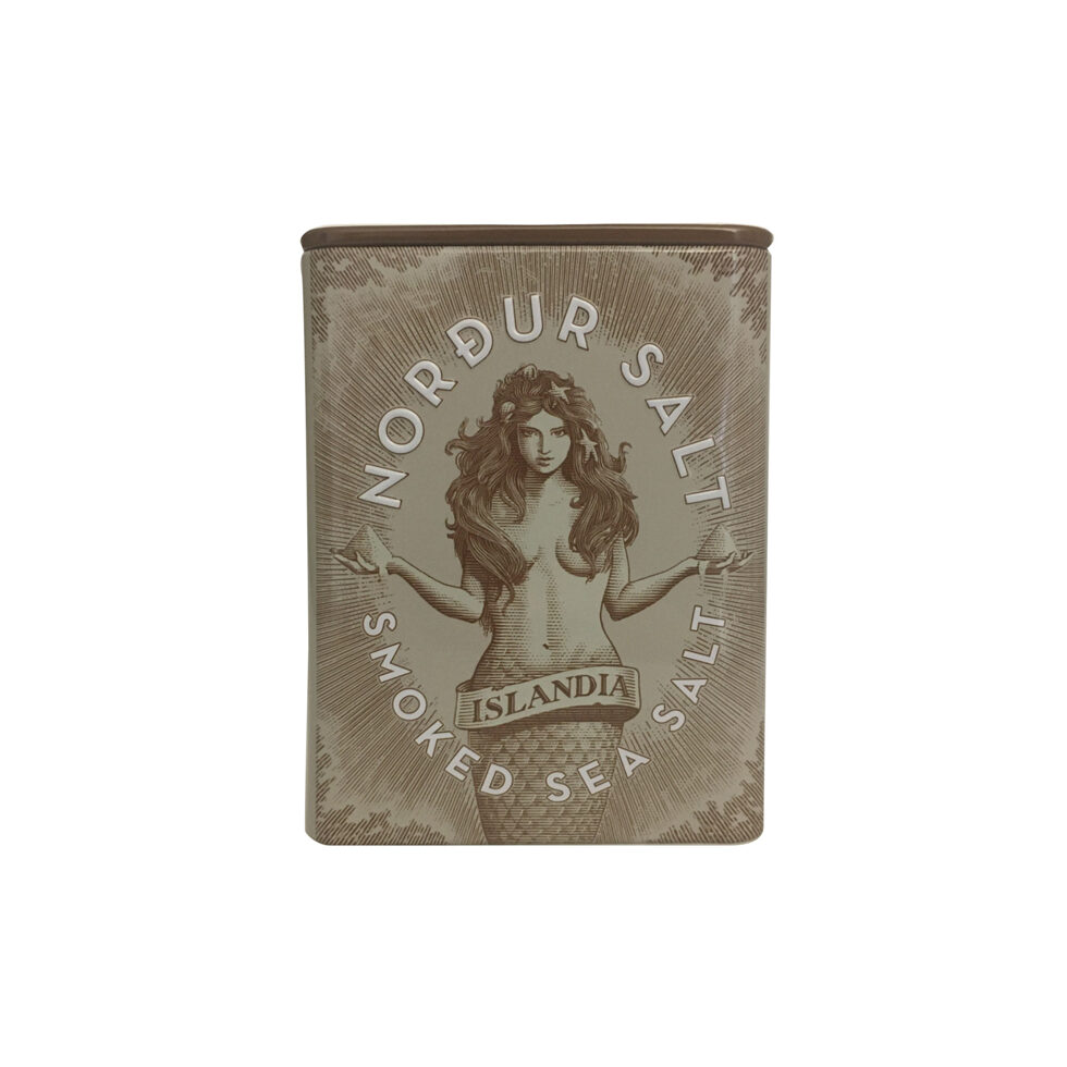 Nordur Smoked
Meersalzflocken aus Island Blechdose 
