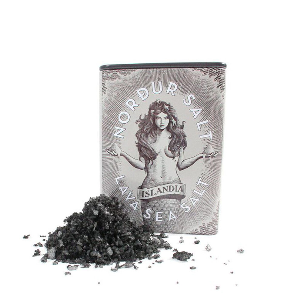 Nordur Lava
Sea salt flakes from Iceland Tin can 