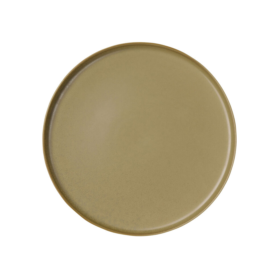 Teller flach 21 cm
oker 