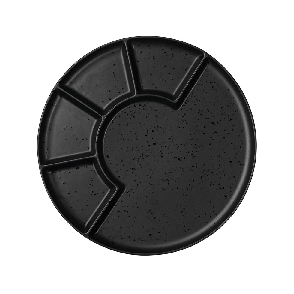 Fondue Teller anthrazit 24.2 cm 