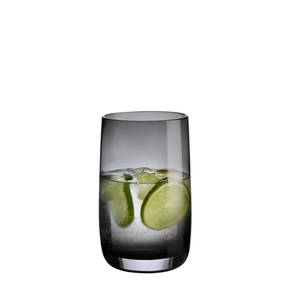 Longdrink glass gray 4dl 