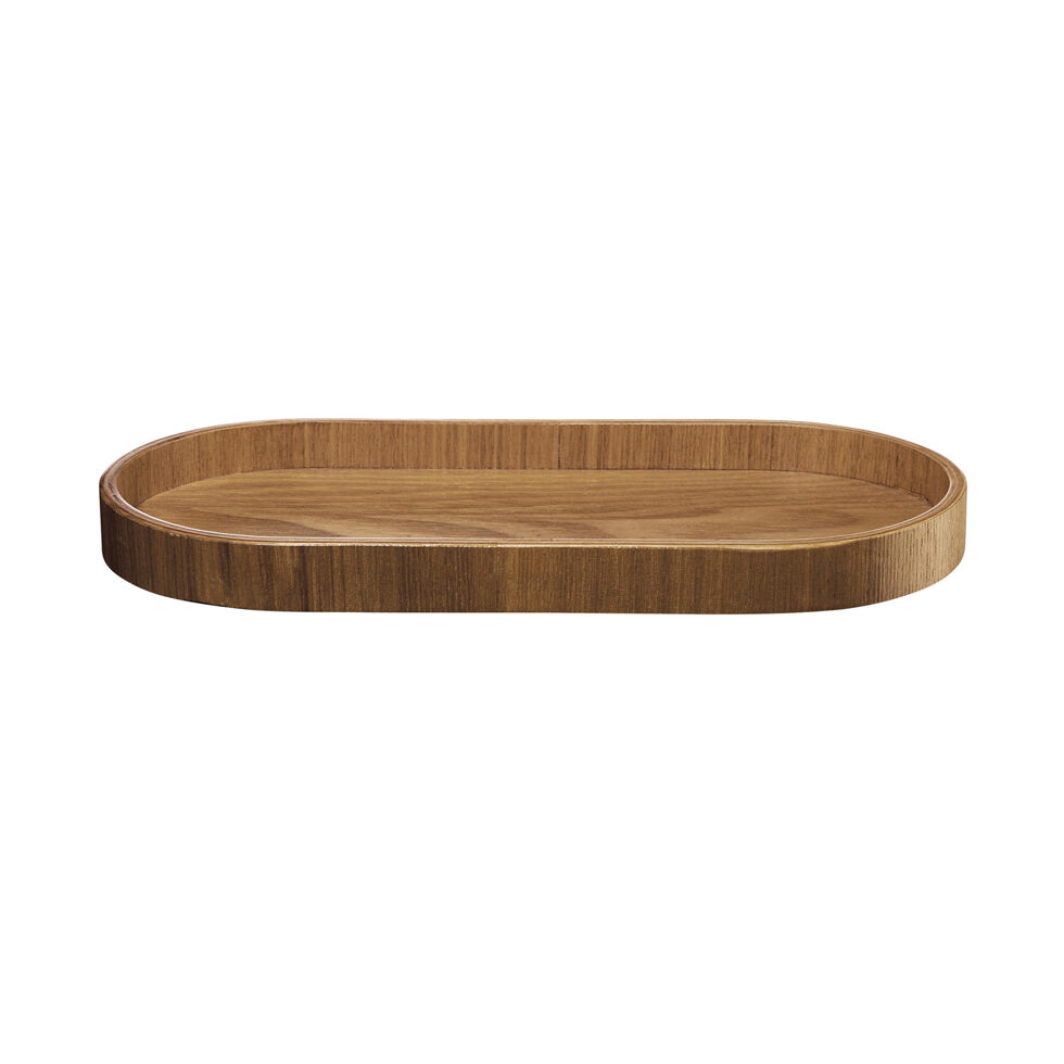 Plateau en bois ovale
35.5x16.5 cm 
