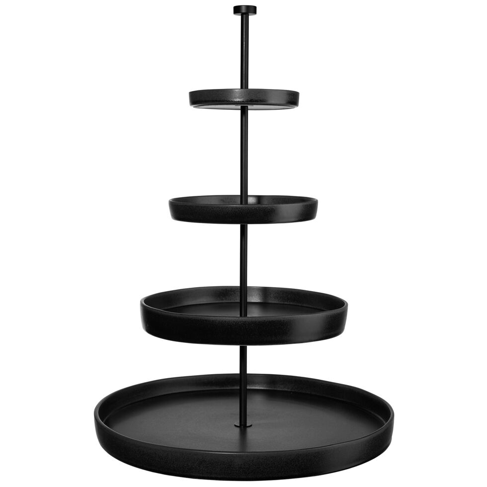 Etagere anthrazit
4-stufig, 61 cm 