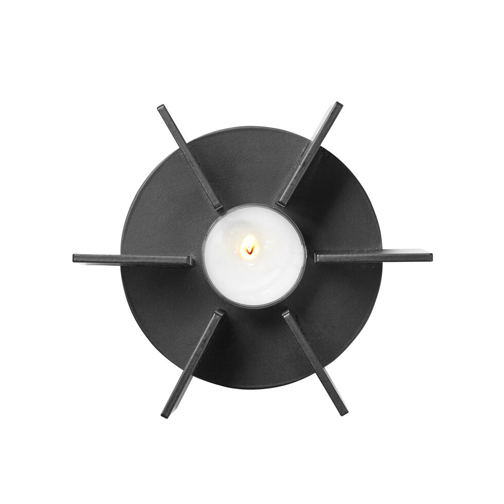 Petit réchaud noir 13 cm 