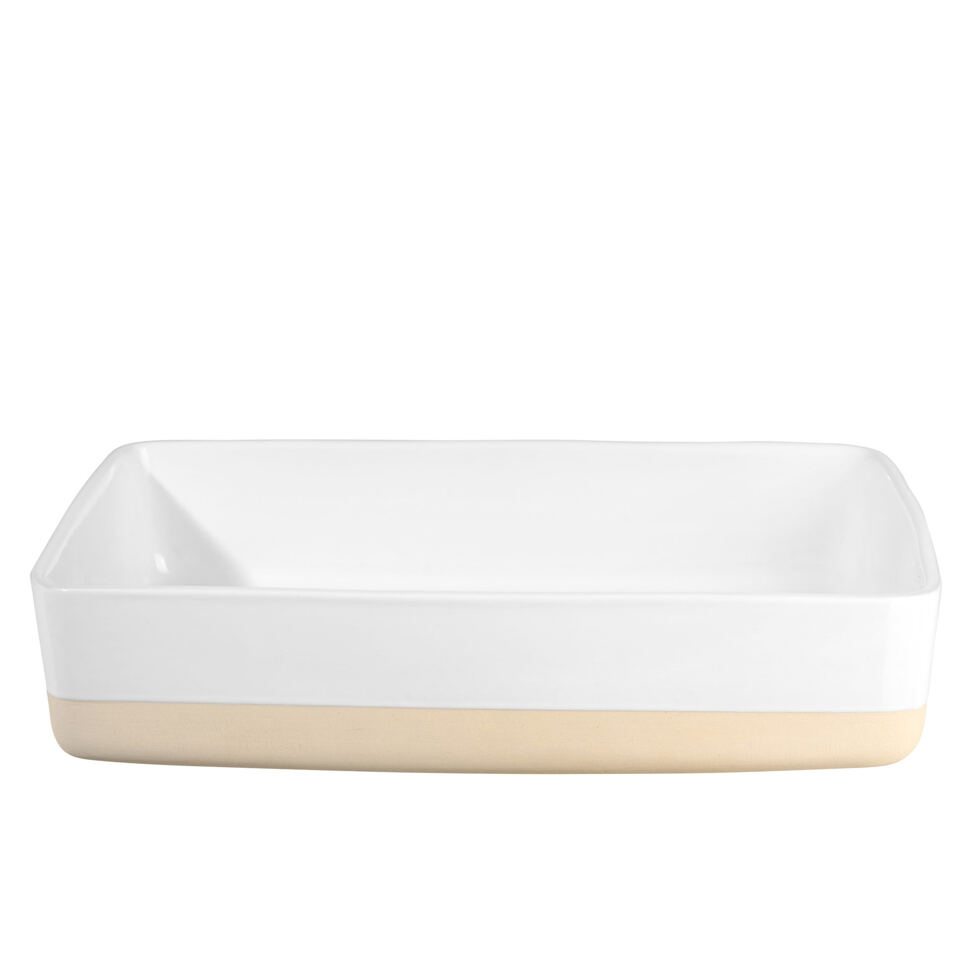 Plat à four blanc/beige
36.0 x 26.0 cm 