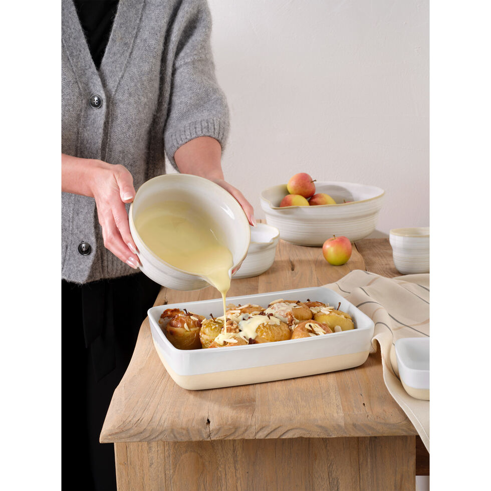 Plat à four blanc/beige
36.0 x 26.0 cm 