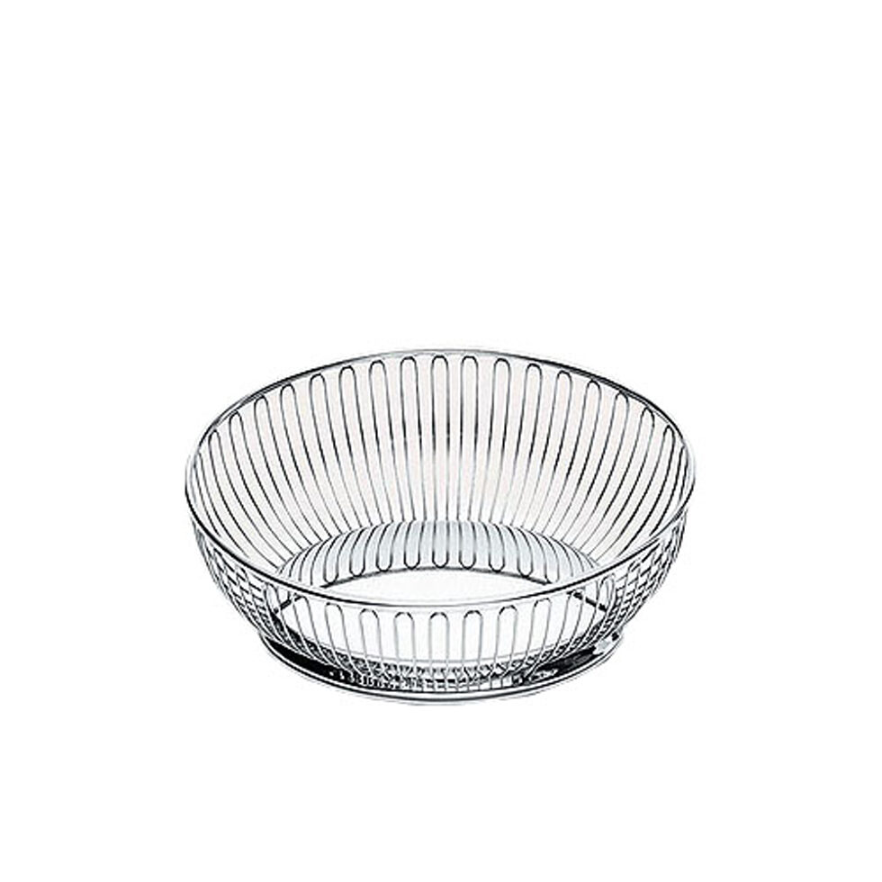 ALESSIPanier en fil métallique rond 20.5cm 