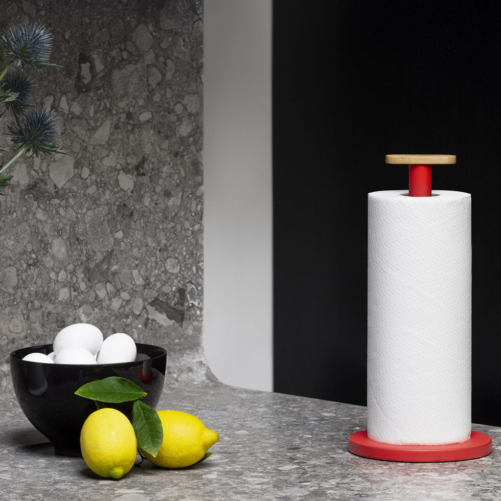 Papierrollenhalter Mattina 
Rot 