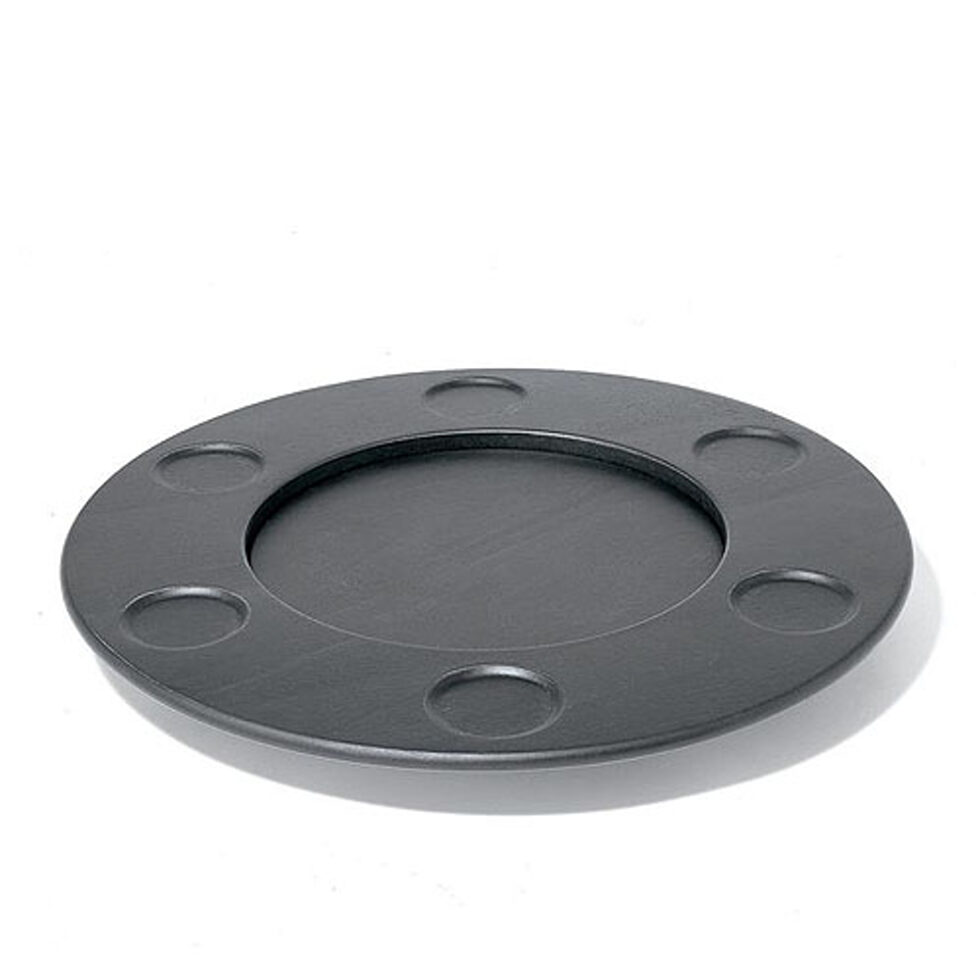 ALESSI MAMIPlaque tournante à fondue en bois 41 cm 