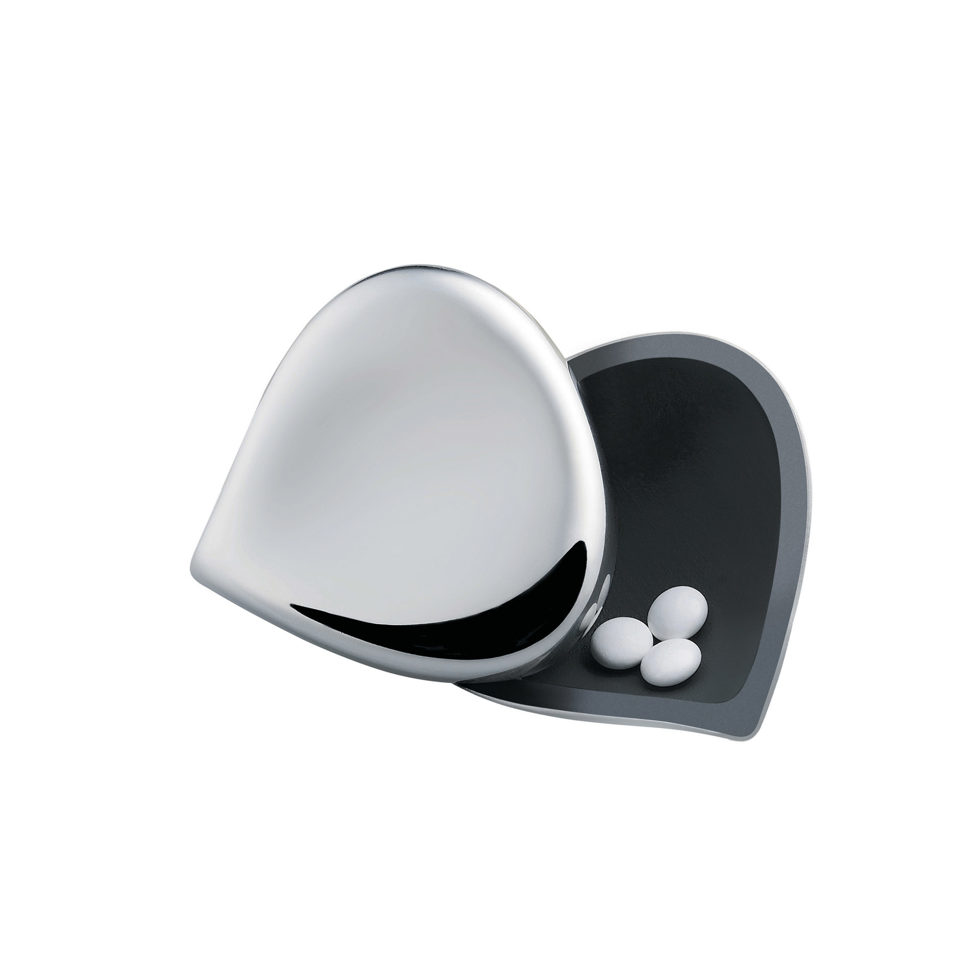 ALESSI
Casier à pilulier marron chromé 