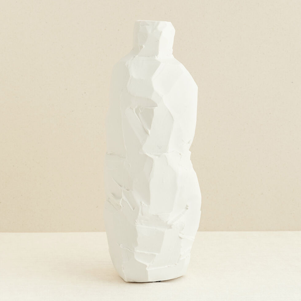 Vase / Karaffe weiss 
30 cm 
