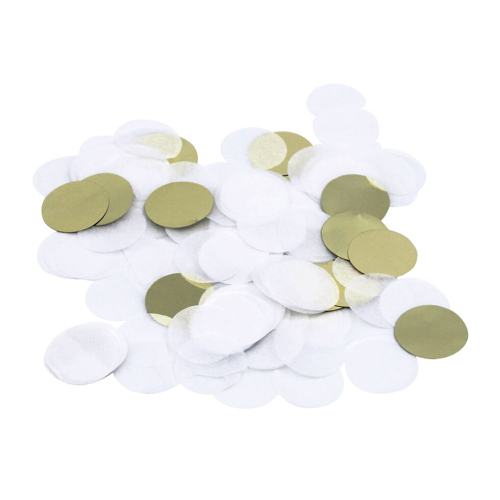 Konfetti multicolor
gold / weiss 