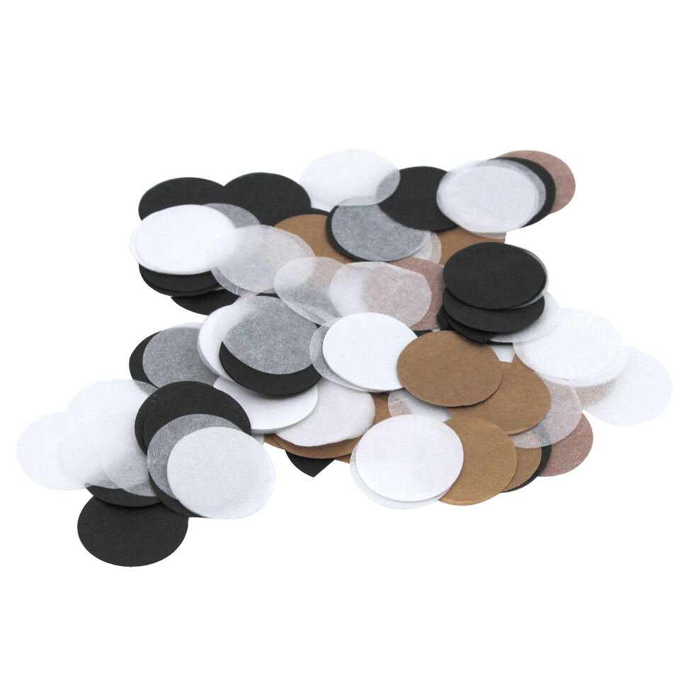 Konfetti multicolor
kupfer / weiss 