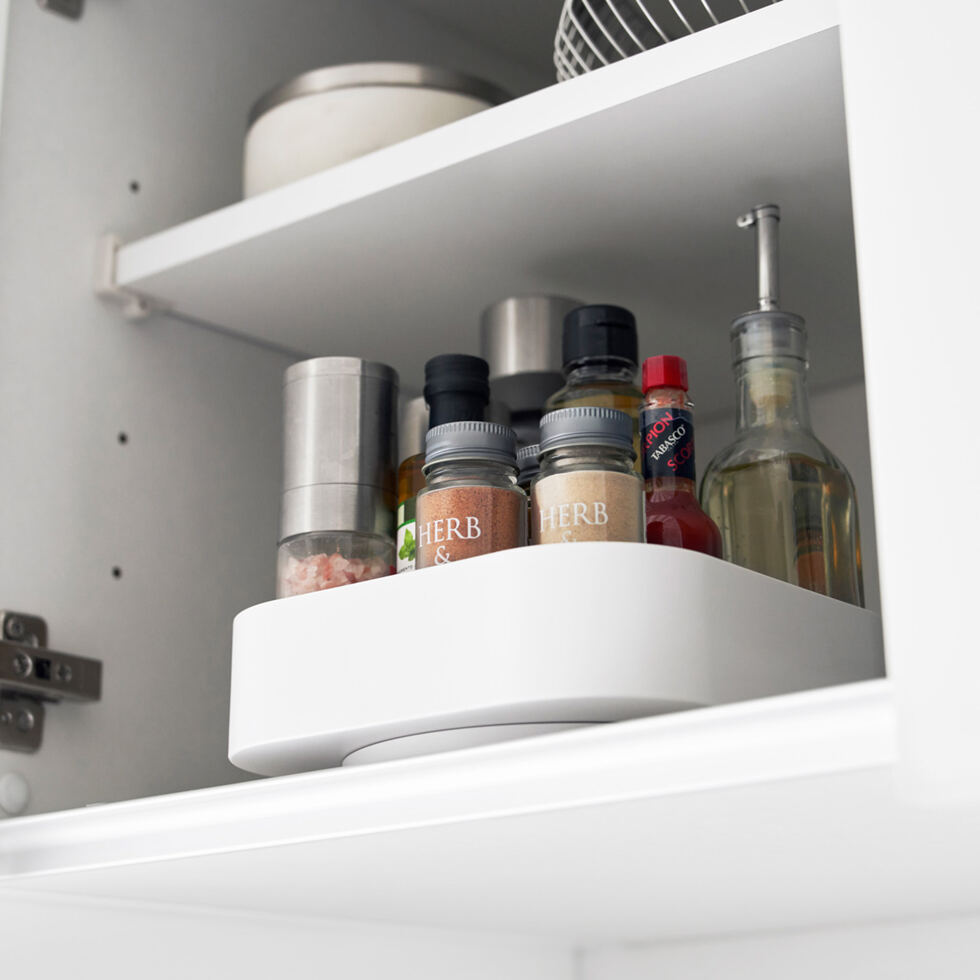 Bac de rangement rotatif 