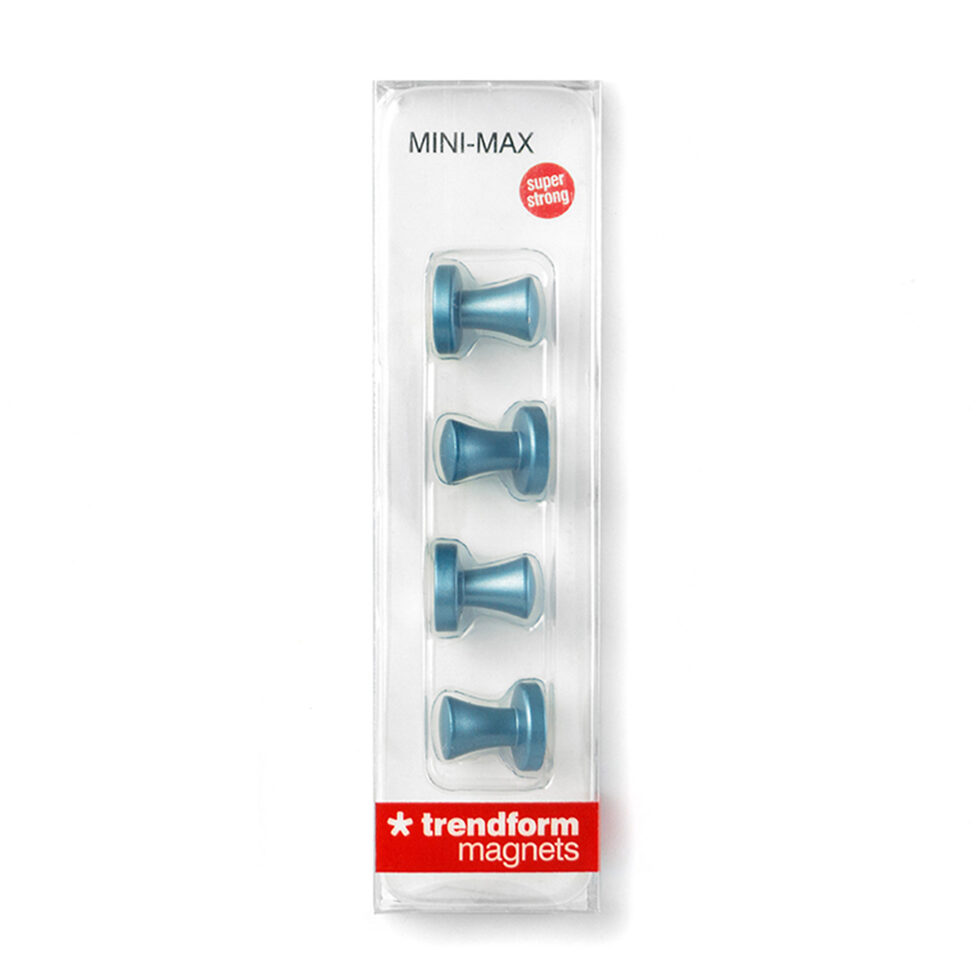 Borne magnétique bleu
lot de 4, 1.5 cm 