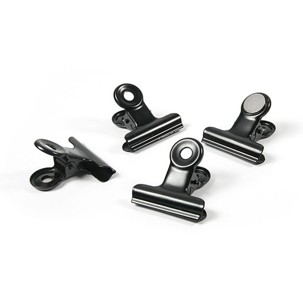 Aimant Clip Clip Set de 4
noir 