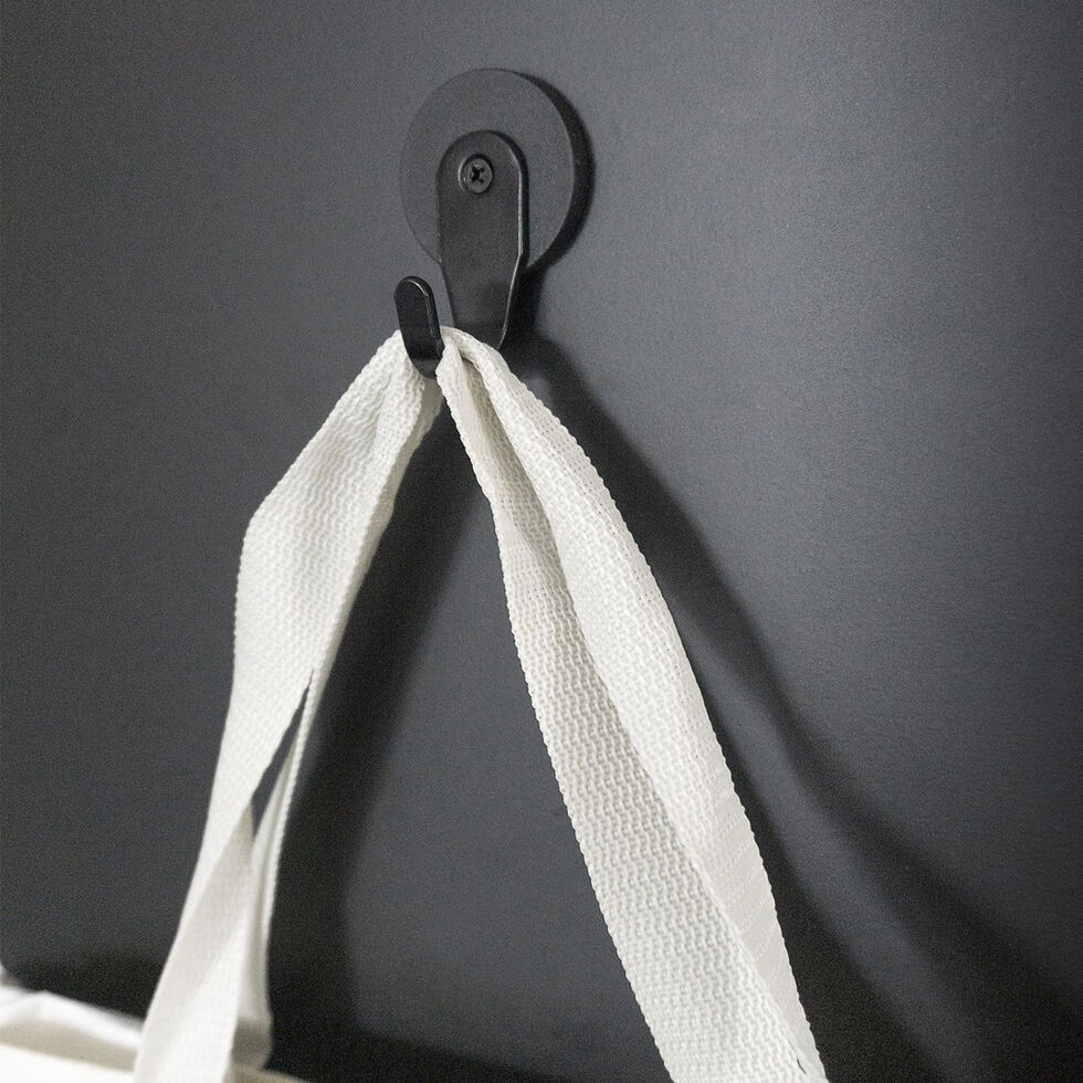 Crochet magnétique super fort
noir 2 pièces 