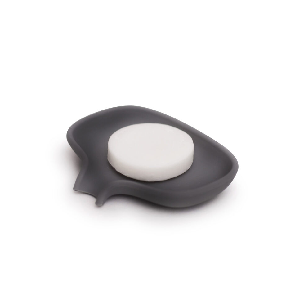 Soap dish grey small 