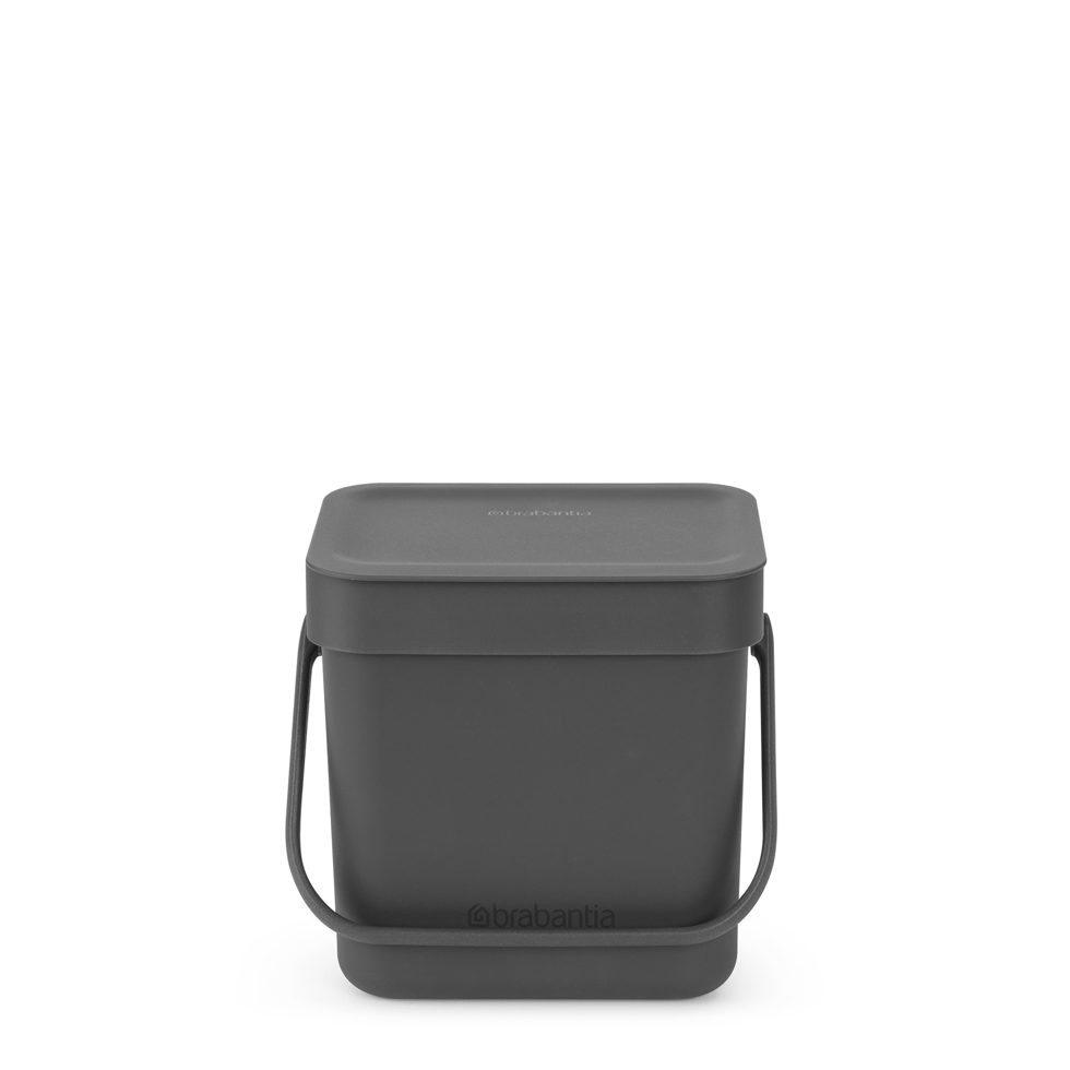 Abfalleimer Sort & Go dunkelgrau 3lt 