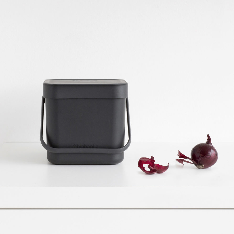 Abfalleimer Sort & Go dunkelgrau 3lt 