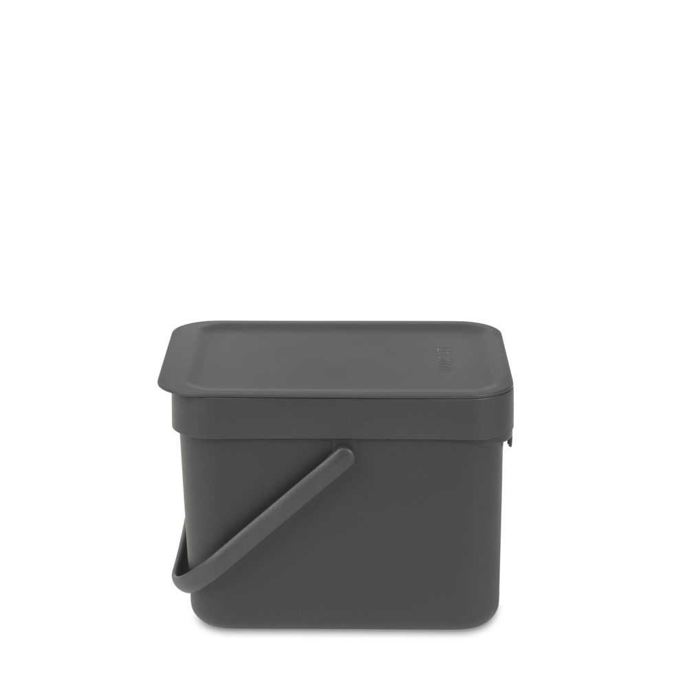 Abfalleimer Sort & Go dunkelgrau 6lt 