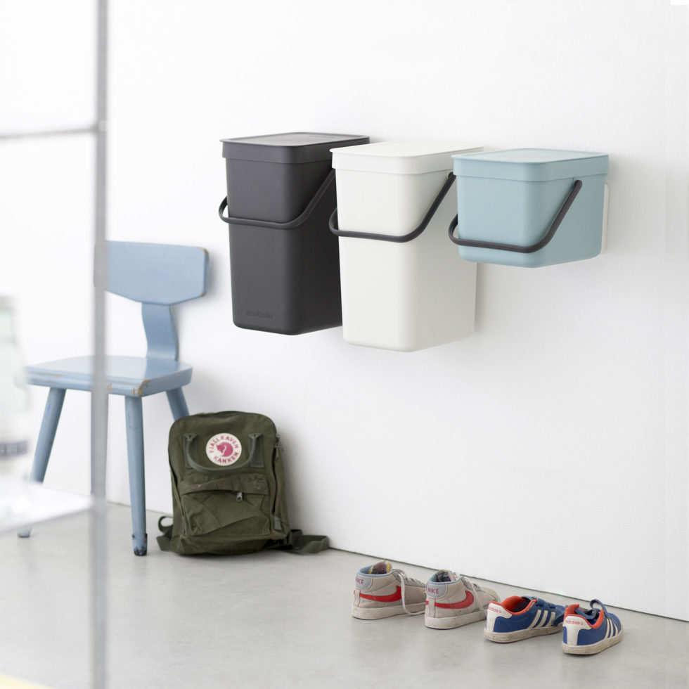 Abfalleimer Sort & Go dunkelgrau 6lt 