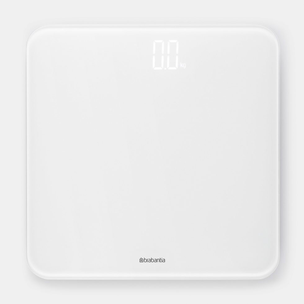 Pèse-personne
blanc numérique 