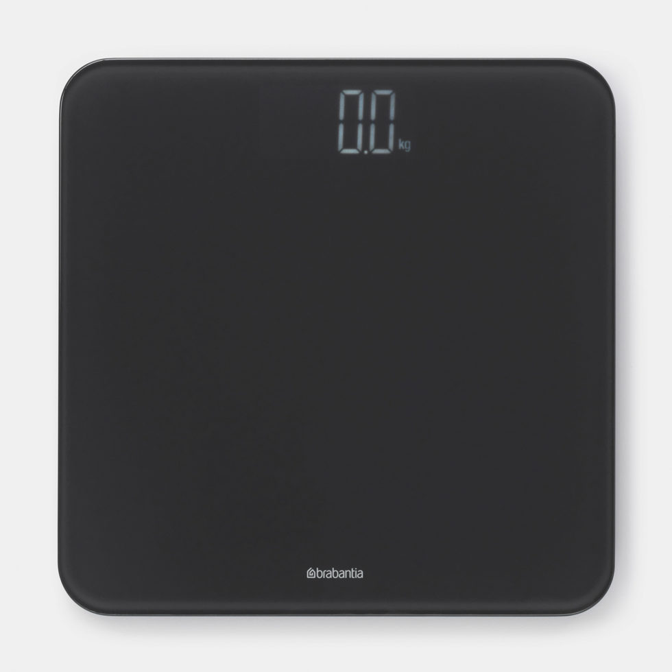 Pèse-personne
numériquement gris 