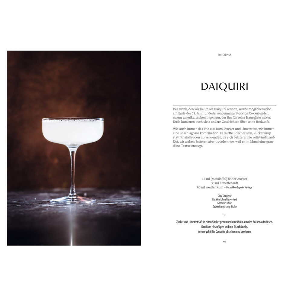 Cocktails classiques 