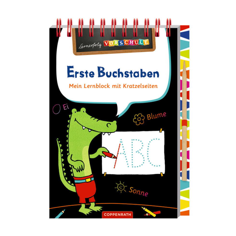 Erste Buchstaben
Kritzelbuch 