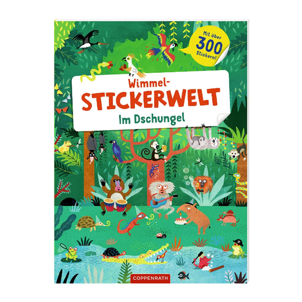 Stickerbuch Im Dschungel 