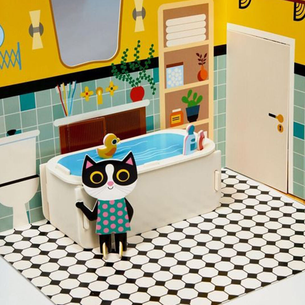 Puppenhaus ausklappbar 